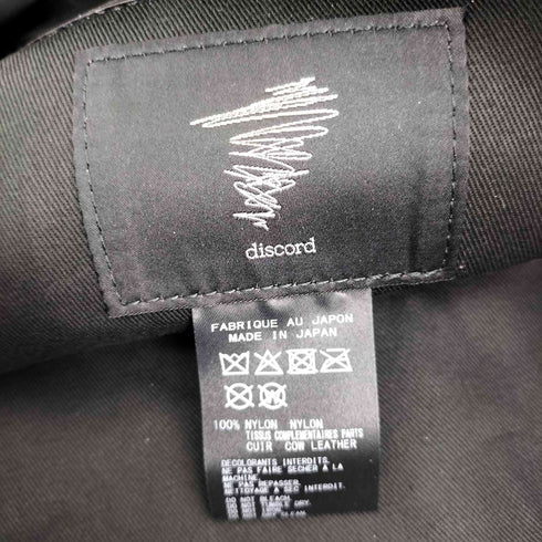 ディスコードヨウジヤマモト discord Yohji Yamamoto 25AW ANGULAR BAG アンギュラー バッグ メンズ