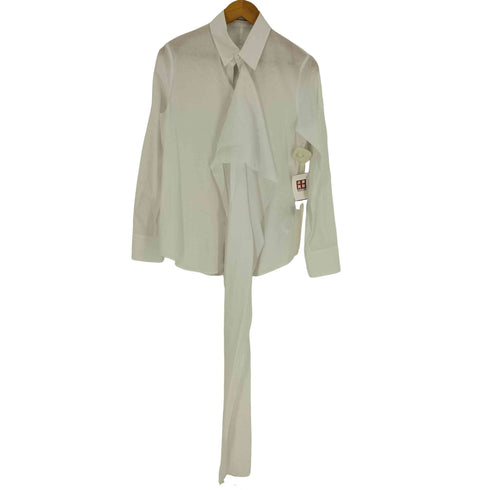 ヨウジヤマモト Yohji Yamamoto collections 25SS 100 KHADI STOLE DETAIL BLOUSE カディ ストールディテール ブラウス レディース JPN:2