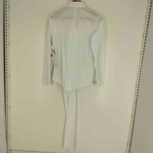 ヨウジヤマモト Yohji Yamamoto collections 25SS 100 KHADI STOLE DETAIL BLOUSE カディ ストールディテール ブラウス レディース JPN:2