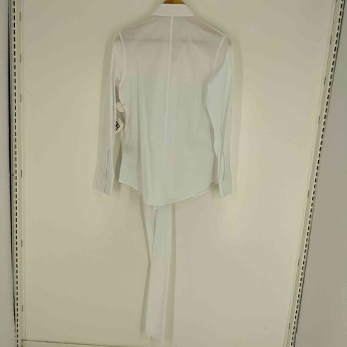ヨウジヤマモト Yohji Yamamoto collections 25SS 100 KHADI STOLE DETAIL BLOUSE カディ ストールディテール ブラウス レディース JPN:2