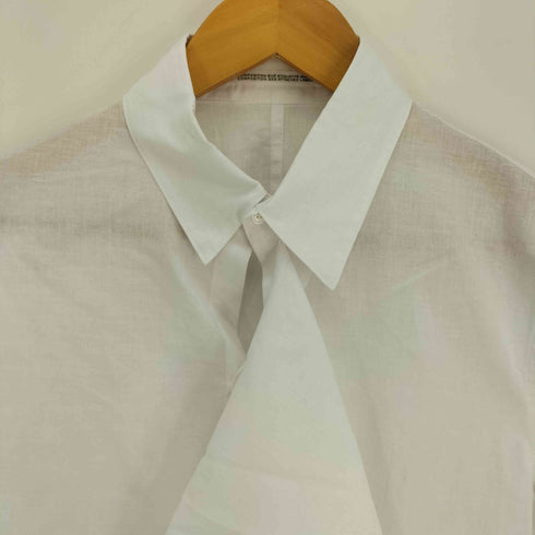 ヨウジヤマモト Yohji Yamamoto collections 25SS 100 KHADI STOLE DETAIL BLOUSE カディ ストールディテール ブラウス レディース JPN:2