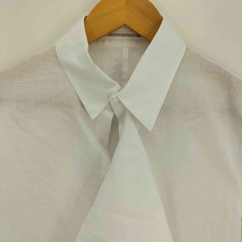 ヨウジヤマモト Yohji Yamamoto collections 25SS 100 KHADI STOLE DETAIL BLOUSE カディ ストールディテール ブラウス レディース JPN:2