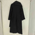 ヨウジヤマモト Yohji Yamamoto 25AW collection look38 WOOL VIYELLA REVERSIBLE STOLE D COAT ウール ヴィエラ リバーシブル ストール D コート メンズ JPN:1