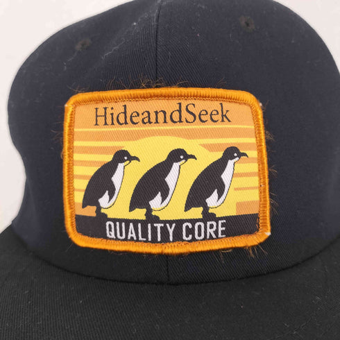 ハイドアンドシーク HIDE AND SEEK ペンギンスナップバックキャップ メンズ