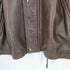 nonchalant ans ウエストコード ラムレザーハーフコート メンズ JPN:L