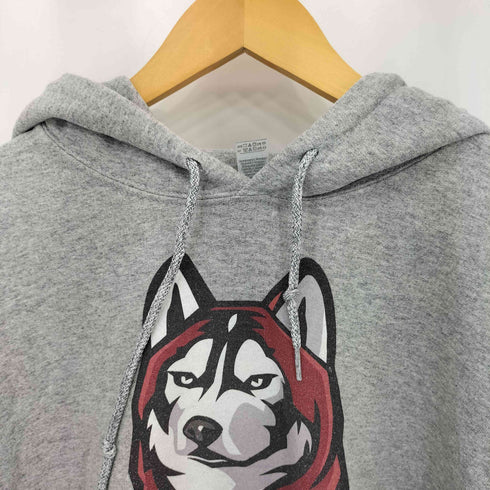 ギルダン GILDAN アニマルプリント プルオーバーパーカー メンズ import:L