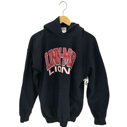ギルダン GILDAN メキシコ製 LINN-MAB ロゴプリント プルオーバーパーカー メンズ import:L