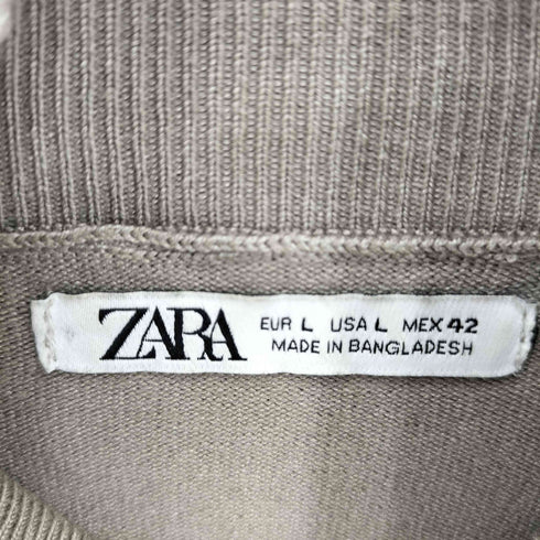 ザラ ZARA タートルネック ニットセーター メンズ import:L
