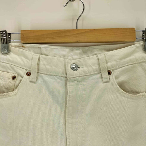 リーバイス Levis 90s ボタン裏525刻印 510 ホワイトデニムパンツ メンズ W34L34