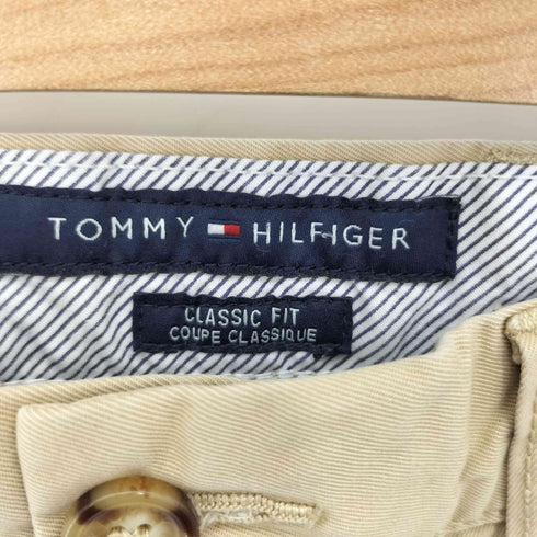 トミーヒルフィガー TOMMY HILFIGER CLASSIC FIT テーパードチノパンツ メンズ 32/32
