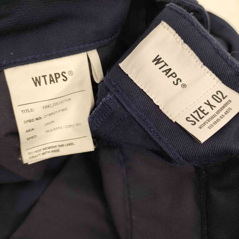 ダブルタップス WTAPS 21SS UNION TROUSERS COPO TWILL ユニオン トラウザーズ コポ ツイル パンツ メンズ JPN:2