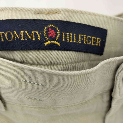 トミーヒルフィガー TOMMY HILFIGER 90s 2タック コットン チノパンツ メンズ 34×30