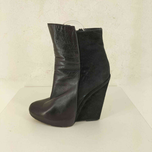 GARETH PUGH スウェード切替ヒールブーツ レディース EUR:37