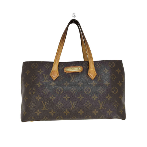 ルイヴィトン LOUIS VUITTON モノグラム ウィルシャーPM ハンドバッグ メンズ