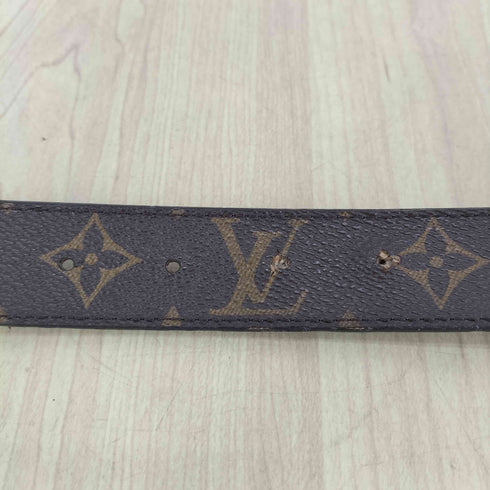 ルイヴィトン LOUIS VUITTON モノグラム サンチュール・LVイニシャル ベルト メンズ 80/32