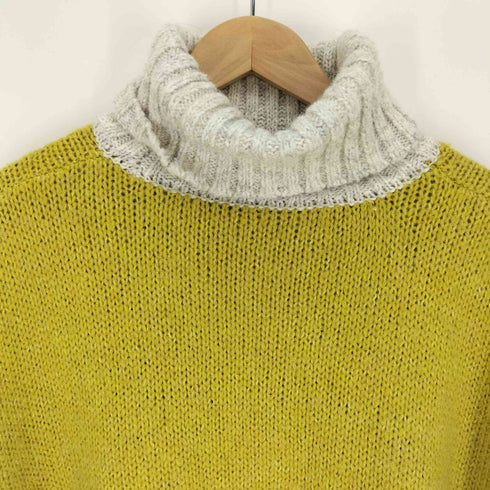 ジャバ JaVa ミックス配色タートルネックニット レディース JPN:XL