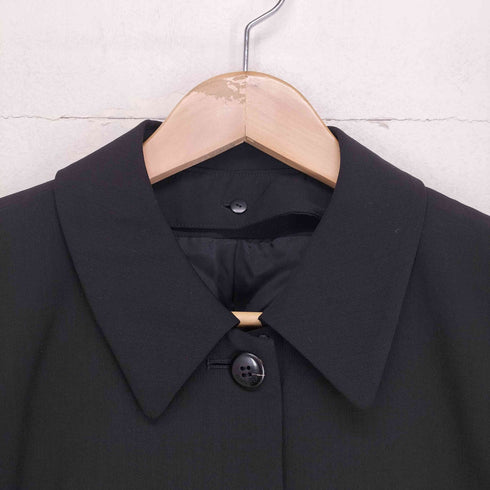 バーバリーズ BURBERRYS シルク&モヘア混 シャツジャケット レディース 42