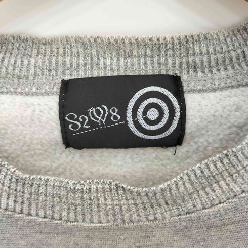 サウスツーウェストエイト SOUTH2 WEST8 ロゴ刺繍 クルーネック インサイドアウト スウェットトレーナー メンズ