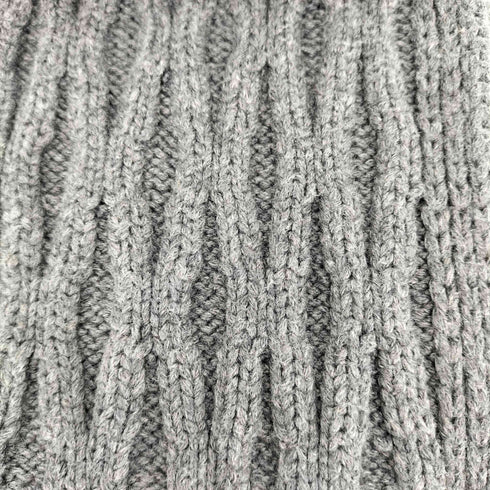 ストーンアイランド STONE ISLAND ロゴパッチ ニットマフラー メンズ