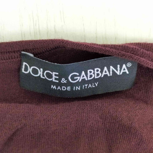 ドルチェアンドガッバーナ DOLCE&GABBANA イタリア製 L/Sニットカーディガン レディース JPN:36