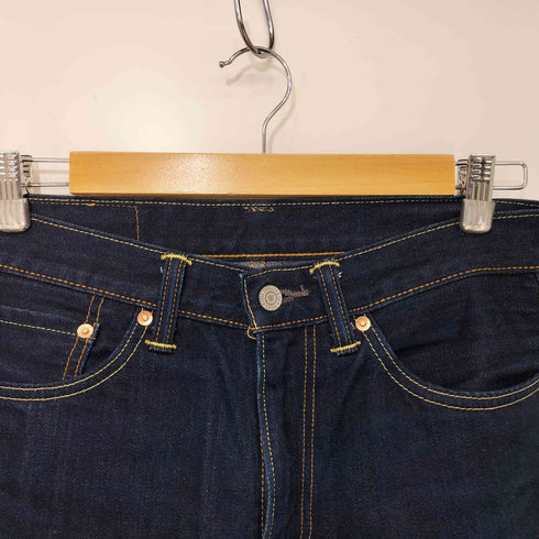 リーバイス Levis 505 レギュラーフィット ストレート デニムパンツ 濃紺 メンズ W29 L33