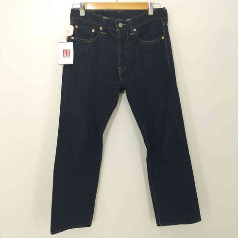リーバイス Levis 505 レギュラーフィット ストレート デニムパンツ 濃紺 メンズ W29 L33