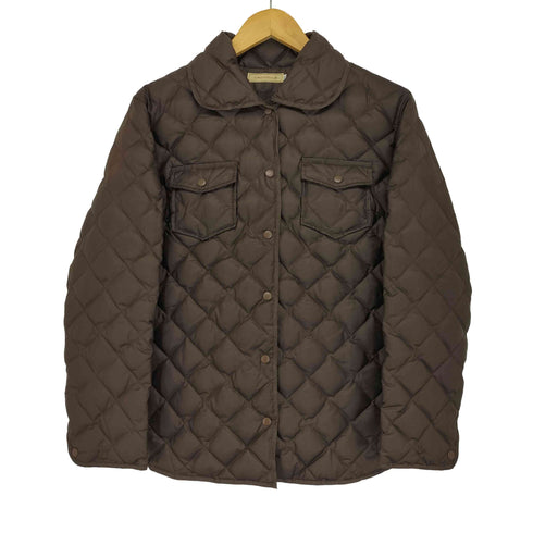 クロコダイル crocodile 丸襟 スナップボタン キルティングジャケット レディース LL