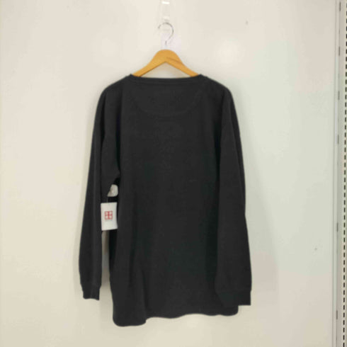 ノーティカ NAUTICA 00s SLEEPWEAR ラウンドヘム ワンポイント刺繍 フリーススウェット メンズ import:XL