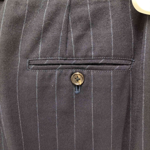 ラルフローレン RALPH LAUREN 90s 2タック ストライプ スラックス レディース 9