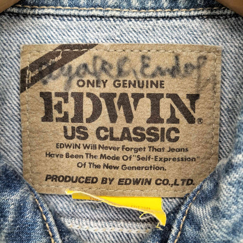 エドウィン EDWIN US CLASSIC A-01J 5465 デニムジャケット メンズ S