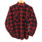 ペンドルトン PENDLETON 70S USA製 PURE VIRGIN WOOL バージンウール 襟芯 両フラップ タータンチェック L/S シャツ メンズ import:M