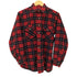 ペンドルトン PENDLETON 70S USA製 PURE VIRGIN WOOL バージンウール 襟芯 両フラップ タータンチェック L/S シャツ メンズ import:M
