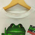 90S COTTON SOURCE USA製 FLIP THE BIRD GET A FROG 両面 プリント L/S Tシャツ メンズ import:M