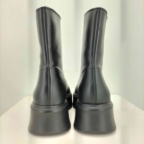 スティーブマデン STEVE MADDEN Jones アンクル フロントジップ レザーロングブーツ メンズ US:10