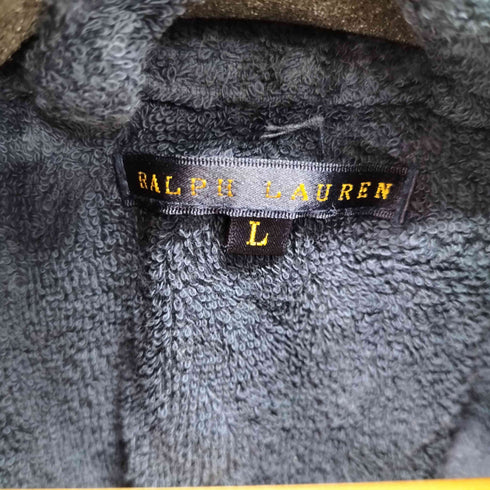 ラルフローレン RALPH LAUREN ビッグポニー刺繍 パイル地 ガウン バスローブ メンズ import:M