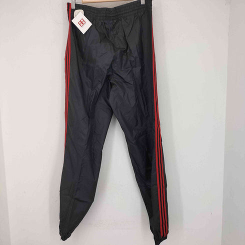 アディダス adidas デサント製 サイドジップ ナイロンパンツ メンズ L-O