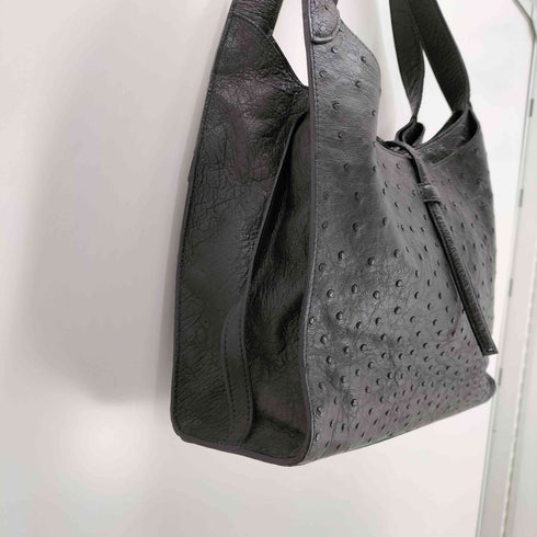 オーストリッチ レザートートバッグ レディース