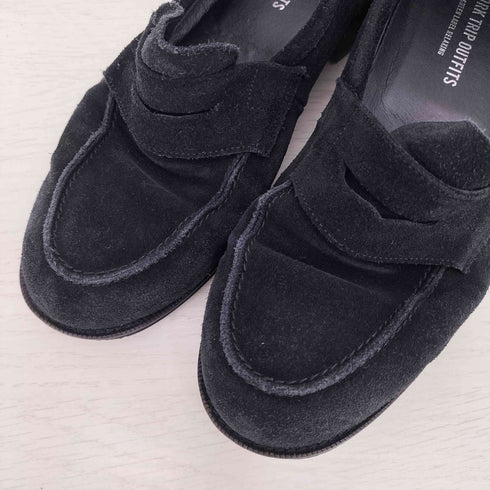 ワークトリップアウトフィッツグリーンレーベル リラクシング WORK TRIP OUTFITS GREEN LABEL RELAXING スエード ローファー メンズ 09