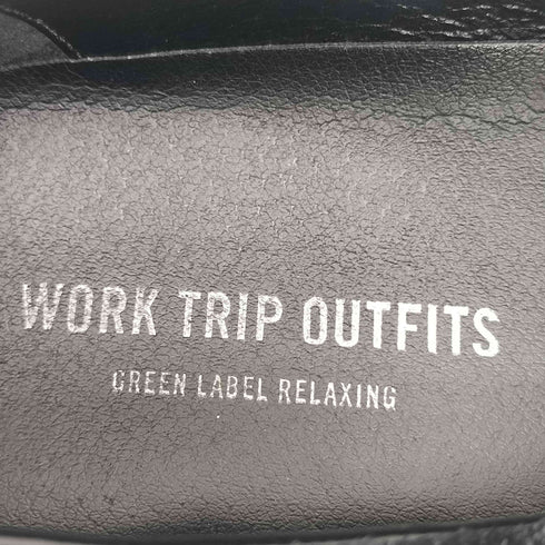 ワークトリップアウトフィッツグリーンレーベル リラクシング WORK TRIP OUTFITS GREEN LABEL RELAXING スエード ローファー メンズ 09