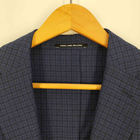 グリーンレーベルリラクシング GREEN LABEL RELAXING REDA メッシュ 無地 2ボタン RG NT2PP- ジャケット メンズ JPN:46
