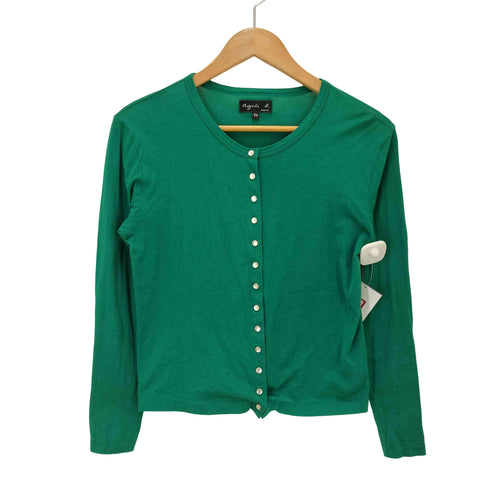 アニエスベー agnes b. プレッションカーディガン レディース T1