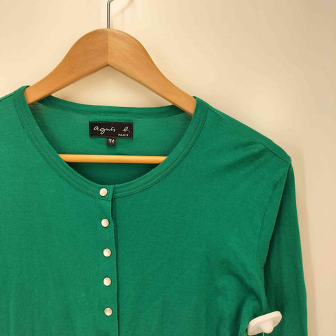 アニエスベー agnes b. プレッションカーディガン レディース T1