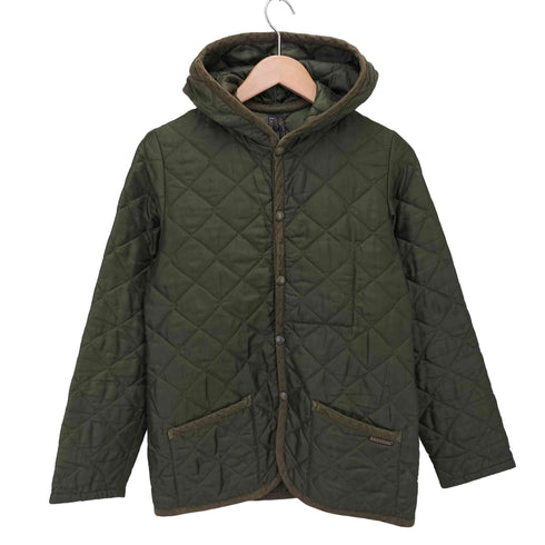 ラベンハム LAVENHAM キルティング フーデッド ブルゾン レディース