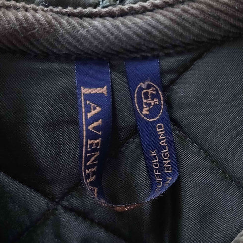 ラベンハム LAVENHAM キルティング フーデッド ブルゾン レディース