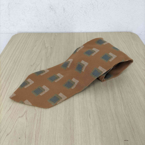 ジョルジオアルマーニ Giorgio Armani 総柄シルクワイドタイ メンズ