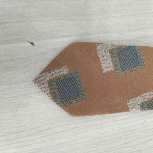 ジョルジオアルマーニ Giorgio Armani 総柄シルクワイドタイ メンズ