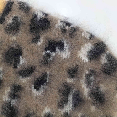 デプレ DES PRES レオパードファークルーネックベスト レディース JPN:S