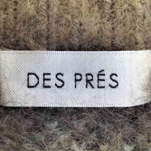 デプレ DES PRES レオパードファークルーネックベスト レディース JPN:S