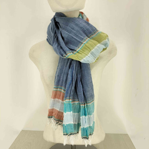 ポールスミス Paul Smith イタリア製 リネン混ストール レディース