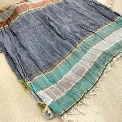 ポールスミス Paul Smith イタリア製 リネン混ストール レディース